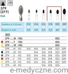 Wiertła dentystyczne - football 379 014-023 FG