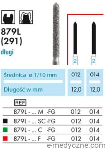 Wiertła - torpedy 879L 012-014 FG