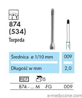 Wiertła 874