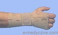 Tutor nadgarstka z dwiema szynami