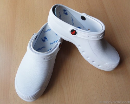 Lekkie obuwie profesjonalne, medyczne białe model EVA
