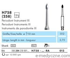 Wiertła H758